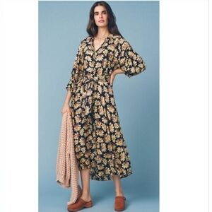 The GREAT. the herd dress in frosted floral, 1 ( small )